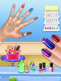 Nail Art Salon Girls Art Games Screen Shot 0