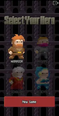 My Hero Pixel Dungeon Screen Shot 1