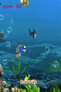 Cartoon Sea World: Hungry Fish Screen Shot 1