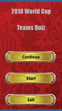 2018 World Cup Teams Quiz Screen Shot 0