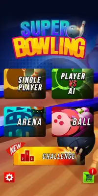 Super Bowling Screen Shot 0