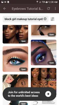 Black Beauty Makeup Tutorials. Screen Shot 6