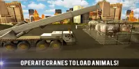 Wild Animal Transport Train 3D Screen Shot 1