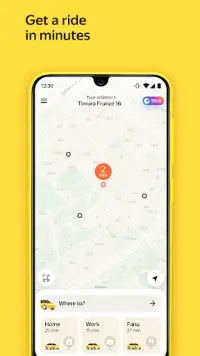Yandex Go — taxi and delivery Screen Shot 2