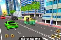 Offroad Tuk Tuk Rickshaw Taxi Sim 2019 Screen Shot 4