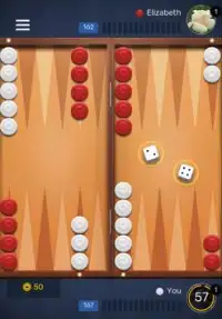 Backgammon Go, juego online gratuito en vivo Screen Shot 5