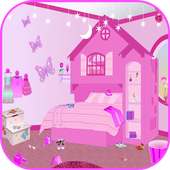 Pink Room Clean Up game