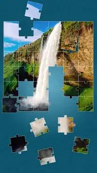 Waterfall Jigsaw Puzzle Screen Shot 5
