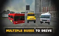 City Bus School Realistictic Town 3D 2019 Screen Shot 3