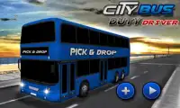 Crazy City Bus Duty Driver Screen Shot 1