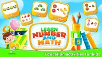 Learn Number and Math - Kids Game Screen Shot 0
