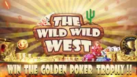 Wild West Poker- Free online Texas Holdem Poker Screen Shot 4