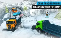 Snow Plough Truck Driving: Snow Hill Rescue 2019 Screen Shot 2