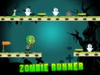 Halloween Zombie Monster Run - Adventure Journey Screen Shot 2