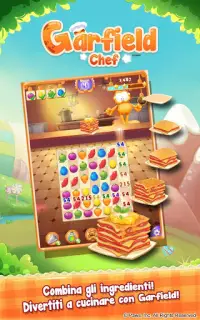 Garfield Chef: cibo in gioco Screen Shot 0