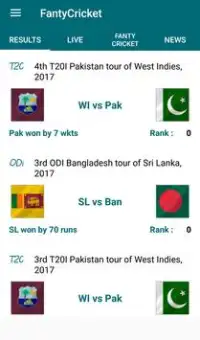 Fantasy Cricket League Screen Shot 3