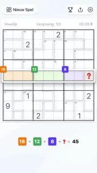Killer Sudoku - Sudoku-puzzel Screen Shot 4