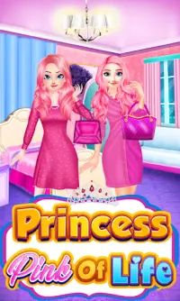 Sisters Pink Princess World Screen Shot 0