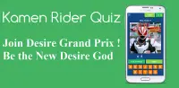 Kamen Rider Quiz (Easy Level) Screen Shot 0