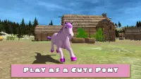 Pony Survival Simulator 3D Screen Shot 0