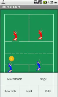 Pickleball Tactics Board Lite Screen Shot 1