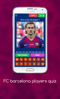 FC Barcelona Players Quiz - Free game (Trivia) Screen Shot 2
