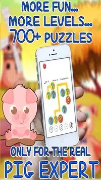 Pig Games for kids free:Puzzle Screen Shot 0