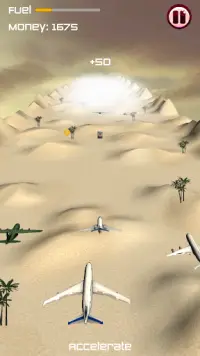 Plane Traffic Race 3D - in Air Screen Shot 1