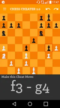 Chess Cheater 2.0 Screen Shot 2