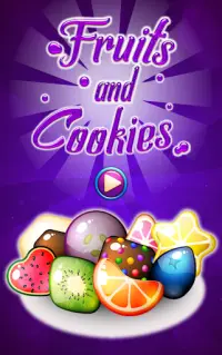 Fruits And Cookies Match 3 Screen Shot 6