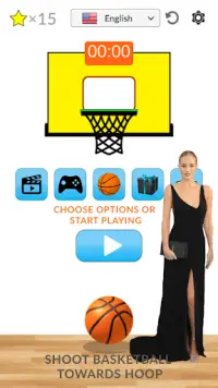 Basketball Swipe Star | Basketball Shoot Game Screen Shot 0