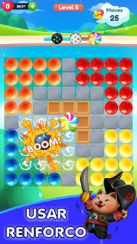 Kitty Bubble : Puzzle pop game Screen Shot 2