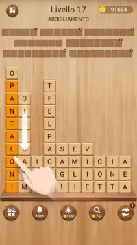 Parole Frantumate: Gioco di parole puzzle Screen Shot 1