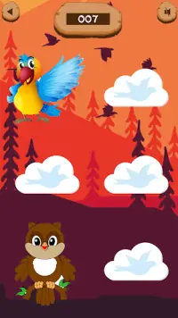 Memory matching games for kids free - Birds Screen Shot 15