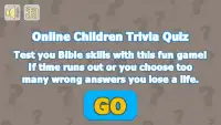 Online Children Trivia Quiz Screen Shot 0