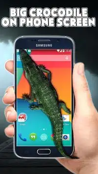Crocodile in Phone Screen Shot 3