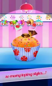 Infinito Pedras Cupcake Maker loja da padaria Screen Shot 4
