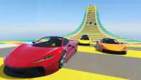 मेगा रैंप कार गेम: कार रेसिंग Screen Shot 4