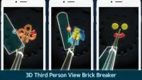 BreakOut in the Shaft -3D TPS Brick Breaker- Screen Shot 0