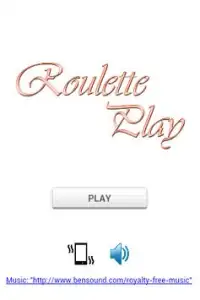 Roulette Play Screen Shot 1