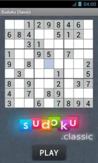 Sudoku (old version) Screen Shot 0