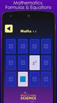 Match and Learn : Science Memory Match Cards Game Screen Shot 1