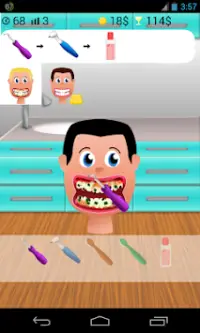 दंत चिकित्सक खेल Screen Shot 2