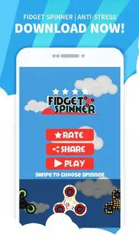 Fidget Spinner Plus Screen Shot 0