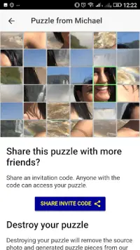 PuzzleGram - Photo Puzzle App Picture Puzzle Game Screen Shot 3