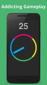 Crazy Wheel: Swap color switch Screen Shot 0