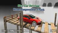 Sky Car Driving Stunt Impossible Track Screen Shot 0