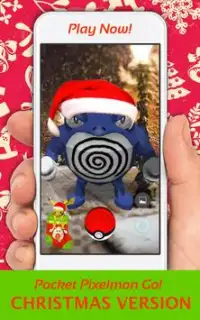 Pocket Pixelmon Christmas Go! Screen Shot 2
