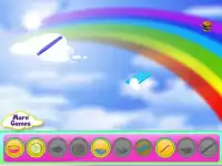 Rainbow makeup wajah games Screen Shot 1