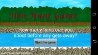 Hen Hunt Game Screen Shot 0